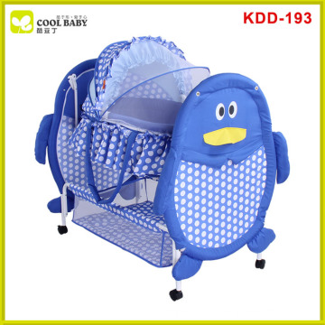 Hot sale europe standard swinging baby cradle